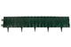 Obrzeże trawnikowe zielone Palisada ogrodowa Eko-Palisada 24cm x 1m Eko-Bord
