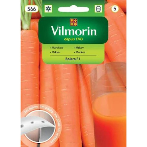 Nasiona na taśmie Marchew jadalna Bolero F1 7m