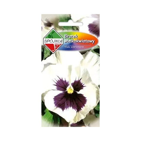 Bratek wielkokwiatowy biały z plamą 0,5g
