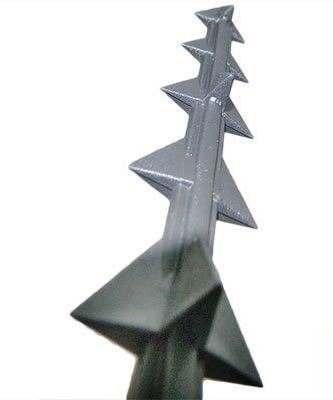 Kołki z ząbkami do mocowania agrotkaniny, agrowłókniny i geowłókniny 20 cm 50 sztuk Długie