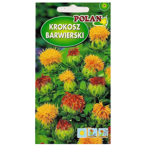 Krokosz barwierski pomarańczowy 1g Polan