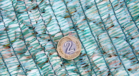 Siatka, dzianina cieniująca ciemnozielona 6x40m 40%