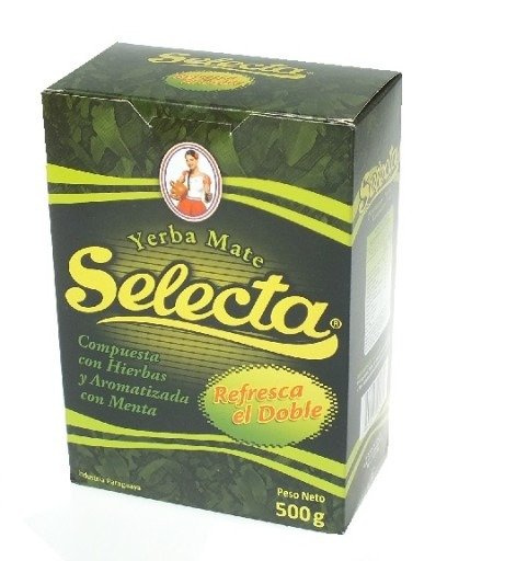 Selecta Menta Boldo Refresca el Doble 500g yerba mate