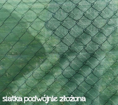 Siatka cieniująca, osłonowa na ogrodzenia 1,5x50m 55% Grandinet