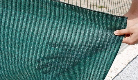 Siatka osłonowo-cieniująca najgęstsza na ogrodzenia 1,5x50m 95% Totaltex
