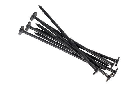 Szpilki plastikowe do mocowania agrotkaniny, agrowłókniny i geowłókniny 19 cm 1000 sztuk