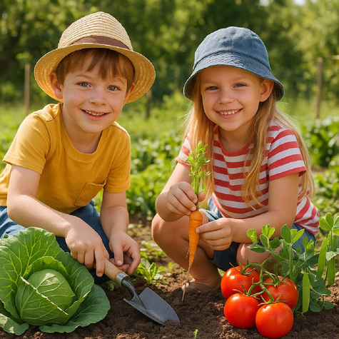 Zestaw Nasiona Ulubione Warzywa Dzieci