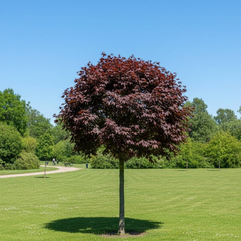 Klon pospolity Crimson King szczepiony na pniu (C5)