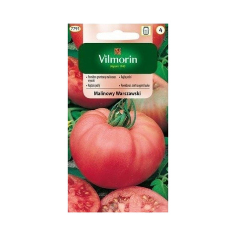 Pomidor gruntowy wysoki Malinowy Warszawski 0,5g