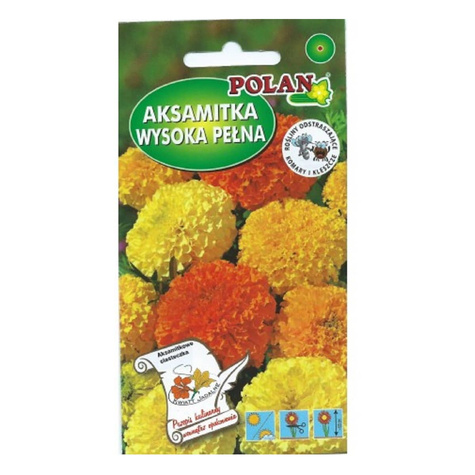 Aksamitka wysoka pełna mix kolorów 2g