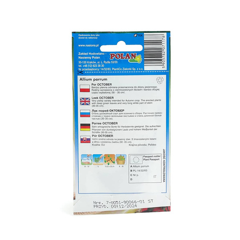 Por October późny 1g