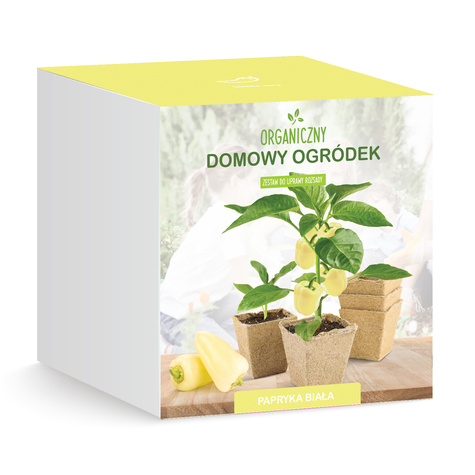 Zestaw do uprawy rozsady Papryka Biała Słodka