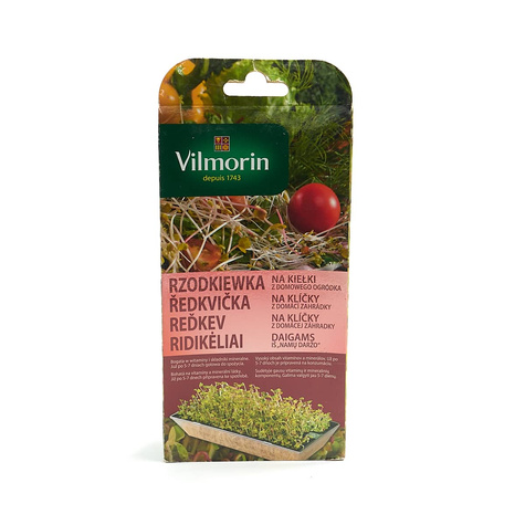 Rzodkiewka na kiełki z kiełkownicą 10g