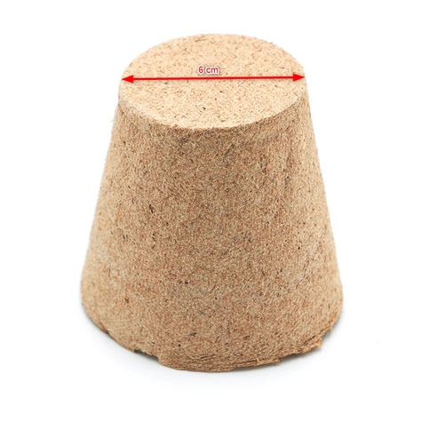 Doniczka torfowa okrągła 8x8cm