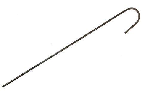 Szpilki długie, metalowe model "J" do mocowania agrotkaniny, agrowłókniny i geowłókniny 25cm 100 sztuk