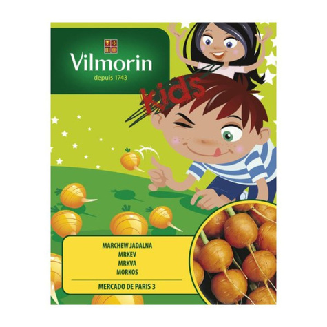 Marchew jadalna Mercado de Paris 3 Vilmorin Kids dzieci 3g