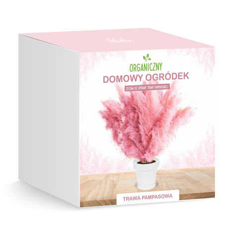 Zestaw do uprawy Trawa Pampasowa Różowa