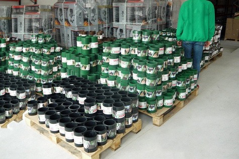 Obrzeże trawnikowe ogrodowe zielone, proste 20cm x 10m Limiteo