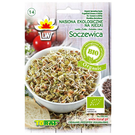 BIO Kiełki Soczewica zielona 20g