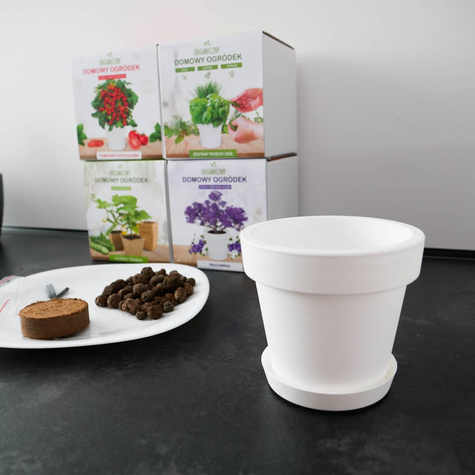 Zestaw do uprawy Pomidorki koktajlowe w doniczce