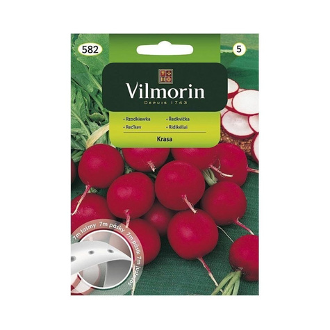 Nasiona na taśmie Rzodkiewka Krasa 7m