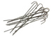 Szpilki długie, metalowe model "J" do mocowania agrotkaniny, agrowłókniny i geowłókniny 25cm 500 sztuk
