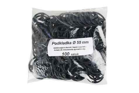Podkładka dociskająca do agrowłókniny i agrotkaniny 100 sztuk