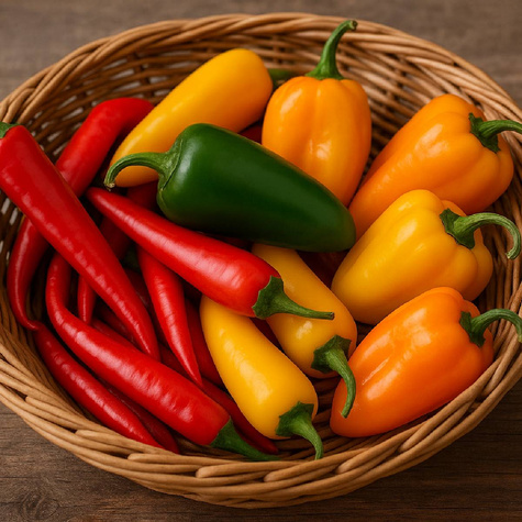 Zestaw Ostrych Papryczek Nasiona