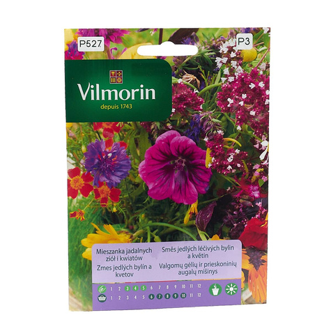 Mieszanka jadalnych ziół i kwiatów 3g