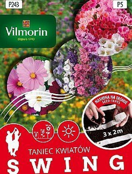 Nasiona kwiatów na taśmie SWING 3x2 m