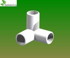 TRÓJNIK NAROŻNY Ø 32 mm, T00001