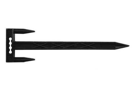 Kołki, Trójząb Mały do mocowania agrotkaniny, agrowłókniny i geowłókniny 17cm x 5cm 100 sztuk 