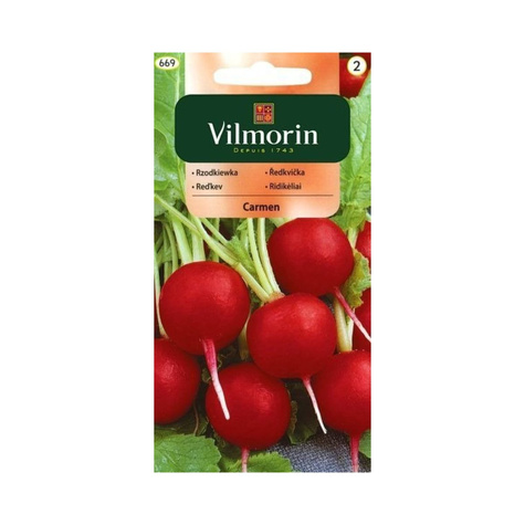 Rzodkiewka okrągła Carmen najpopularniejsza + 50% gratis 7,5g