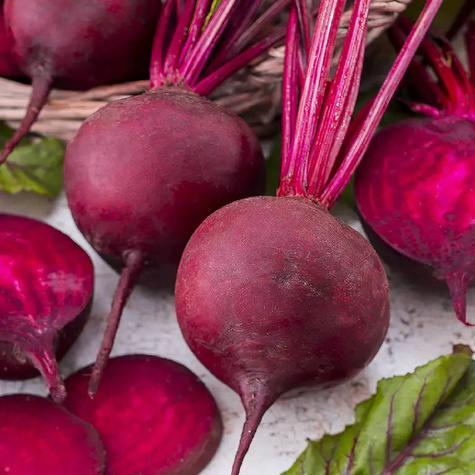 Burak ćwikłowy Okrągły Ciemnoczerwony 10g