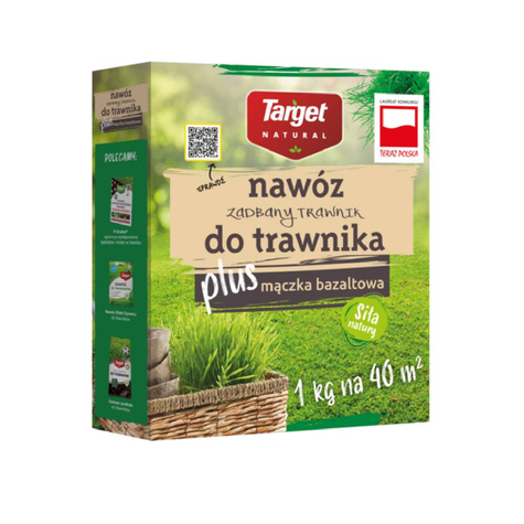 NAWÓZ ZADBANY TRAWNIK Z MĄCZKĄ BAZALTOWĄ 1 KG
