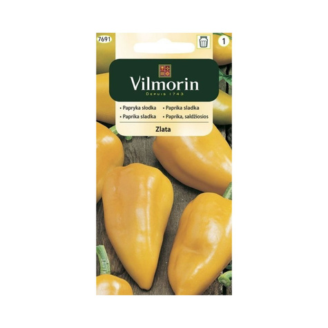 Papryka słodka żółta Zlata gruntowa 0,5g