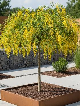 Karagana syberyjska Pendula szczepiona na pniu