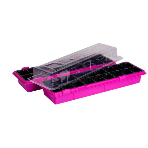 Miniszklarenka Inspekt 18 Doniczek - 2 Sztuki mix kolorów