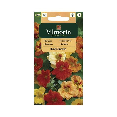 Nasturcja niska pełnokwiatowa Bunte Juwelen 5g