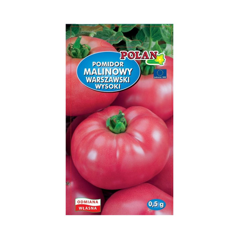 Pomidor gruntowy wysoki Malinowy Warszawki 0,5g