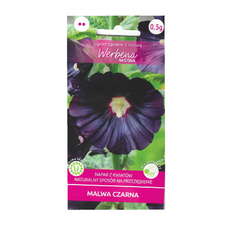 Malwa czarna 0,5g Alcea rosea WerbenaArt