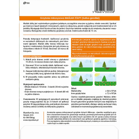 Grzybnia mikoryzowa Maślak żółty 60 ml