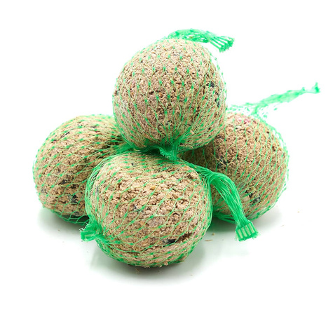 POKARM dla ptaków - ZESTAW 4 kule 100g (ME89)