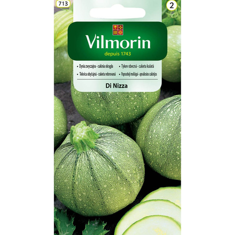 Dynia zwyczajna Cukinia Tondo Chiaro di Nizza 2g
