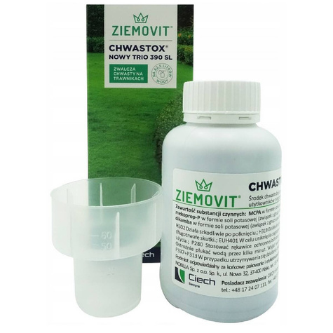 Chwastox Trio Nowy Chwasty na trawnikach 390 SL 100ml Ziemovit