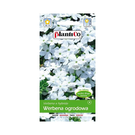 Werbena ogrodowa biała 0,5g