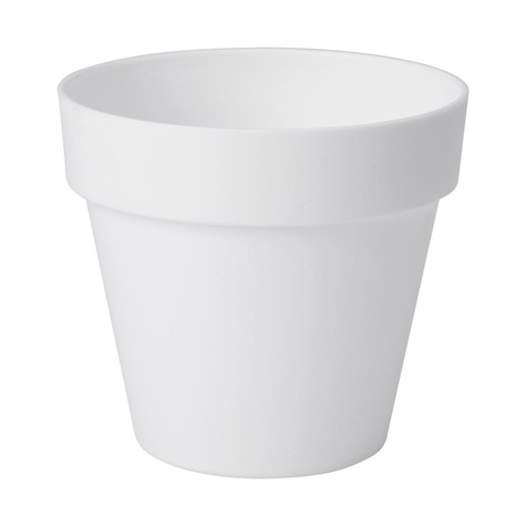 Doniczka biała 13cm 1szt