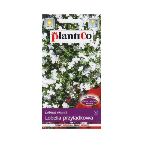 Lobelia przylądkowa Stroiczka biała 0,2g Plantico