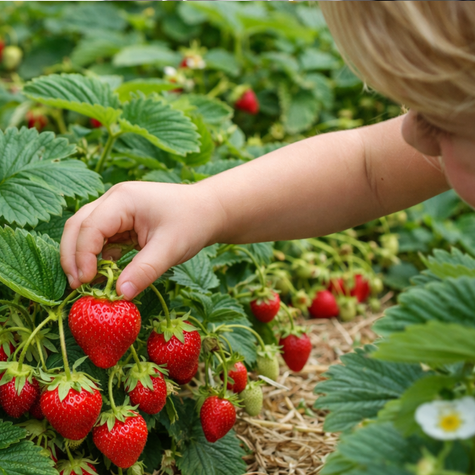 Słodka Poziomka – Zestaw Truskawki Frigo