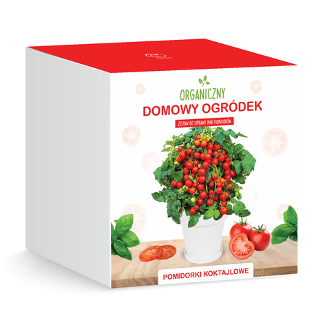 Zestaw do uprawy Pomidorki koktajlowe w doniczce